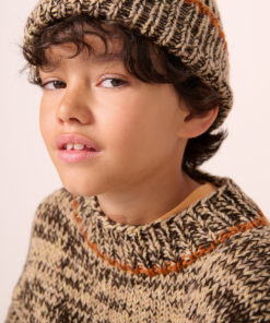 Strickset Melierter Pullover Aus Ecopuno, Cool Merino Und Cool Merino Big Von Lana Grossa 5 Hw2024 Kids 14 Lana Grossa 9460124 M19 Mf3