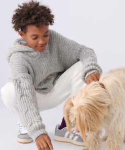 Strickset Pullover Mit Zopfmuster Aus Cool Merino Von Lana Grossa 5 Hw2024 Kids 14 Lana Grossa 9460124 M25 Mf3