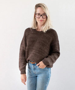 Strickset Quicky Sweater aus Vintage Superchunky von Lana Grossa