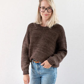 Strickset Quicky Sweater aus Vintage Superchunky von Lana Grossa