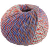 0017 Blau/Tomatenrot/Rosa/Minttürkis/Tonrot/Graubraun