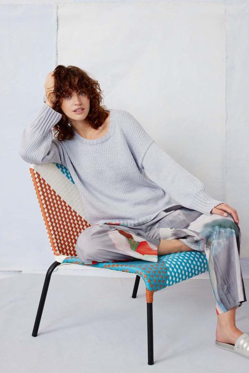 Strickset Pullover Top Down Aus Norma Von Lang Yarns