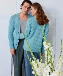 Strickset Jacke Unisex aus Norma von Lang Yarns