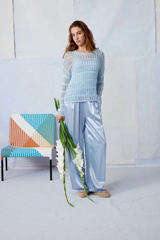 Strickset Pullover Aus Lino Von Lang Yarns