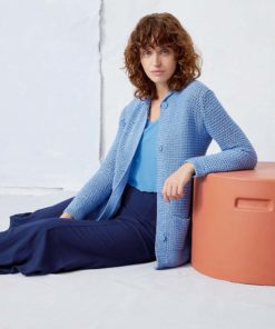 Strickset Jacke aus Oceania von Lang Yarns