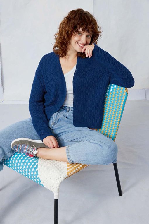Strickset Jacke Aus Oceania Von Lang Yarns