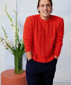 Strickset Herrenpullover aus Ananas von Lang Yarns