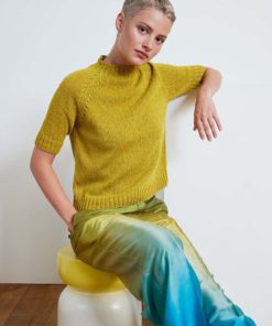 Strickset Kurzarmpullover Aus Ananas Von Lang Yarns