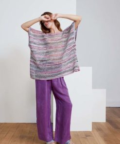 Strickset Pullover Mit Schleife Aus Fiesta Und Paillettes Von Lang Yarns 5 284 033 001 D1