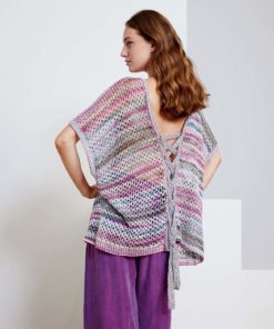 Strickset Pullover mit Schleife aus Fiesta und Paillettes von Lang Yarns