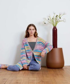 Strickset Jacke aus Fiesta von Lang Yarns
