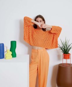 Strickset Pullover aus Lino von Lang Yarns