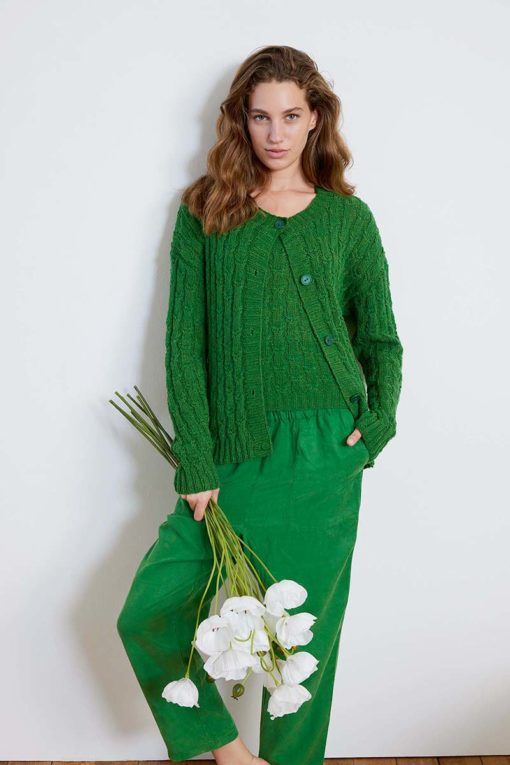 Strickset Jacke Aus Ananas Von Lang Yarns