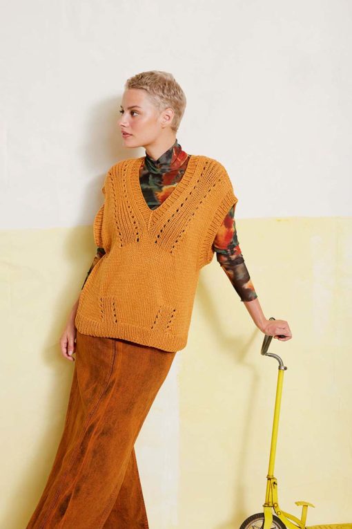 Strickset Pullunder Aus Amira Von Lang Yarns