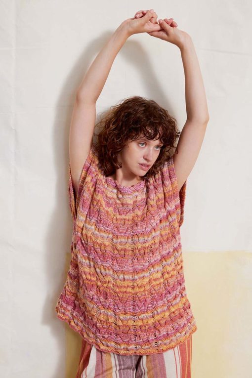 Strickset Weites Top Aus Secret Garden Von Lang Yarns