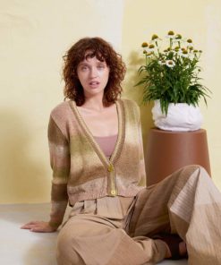 Strickset Jacke aus Silk Color von Lang Yarns