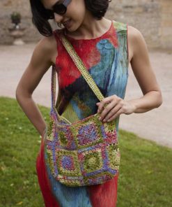 Strickset Gehäkelte Tasche Aus Artsy Von Lang Yarns 5 285 013 001 D2