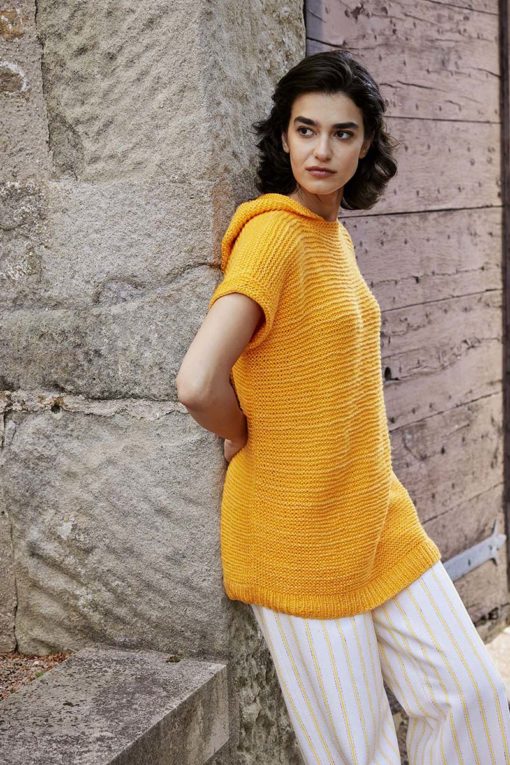 Strickset Pullover Mit Kapuze Aus Glow Von Lang Yarns