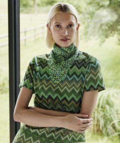 Strickset Bandana aus Footprints von Lang Yarns