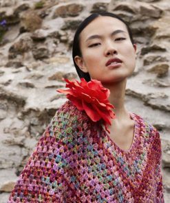 Strickset Gehäkelter Poncho Aus Artsy Von Lang Yarns 5 285 039 001 D1