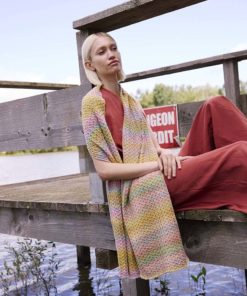 Strickset Schal Aus Illusion Von Lang Yarns 6 901 081 005 D2