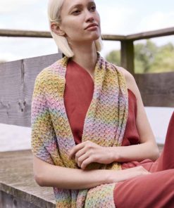 Strickset Schal Aus Illusion Von Lang Yarns 7 901 081 005 D3