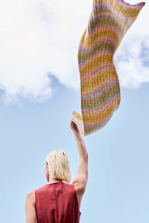 Strickset Schal Aus Illusion Von Lang Yarns
