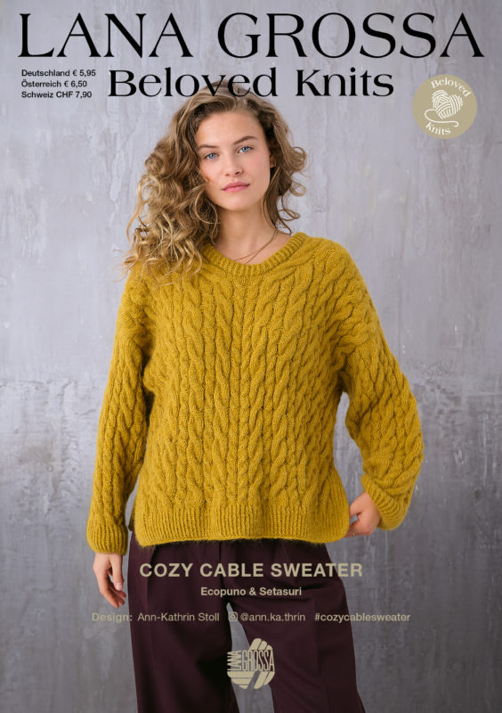 Home 65 Anleitung Cozy Cable Sweater