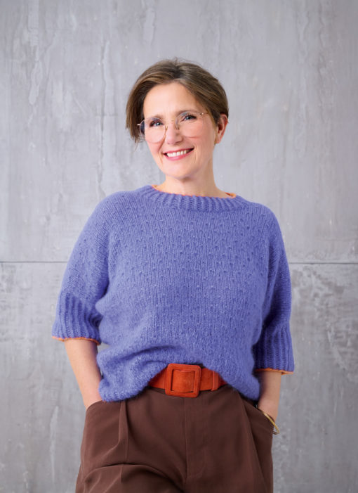 Strickset Daria Sweater Aus Alpaca Air Von Lana Grossa