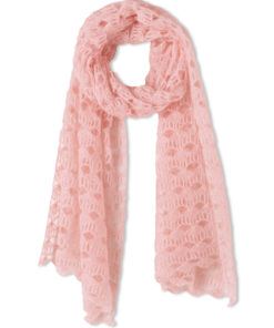 Strickset Schal Im Häkelspitzenmuster Aus Silkhair Von Lana Grossa 4 Fs2025 Natural Knits 01 Lana Grossa 9261001 M15 Mf2