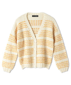 Strickset Jacke Mit Hebemaschenmuster Aus Summer Softness Und Bottoni Von Lana Grossa 4 Fs2025 Natural Knits 01 Lana Grossa 9261001 M17 Mf2