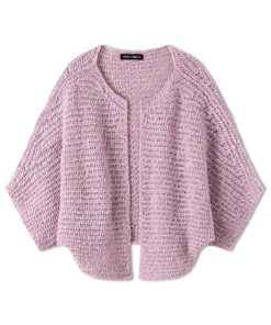Strickset Jacke Im Lochstrukturmuster Aus Bottoni Von Lana Grossa 4 Fs2025 Natural Knits 01 Lana Grossa 9261001 M22 Mf2
