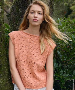 Strickset Top Im Lochmuster aus Summer Softness von Lana Grossa