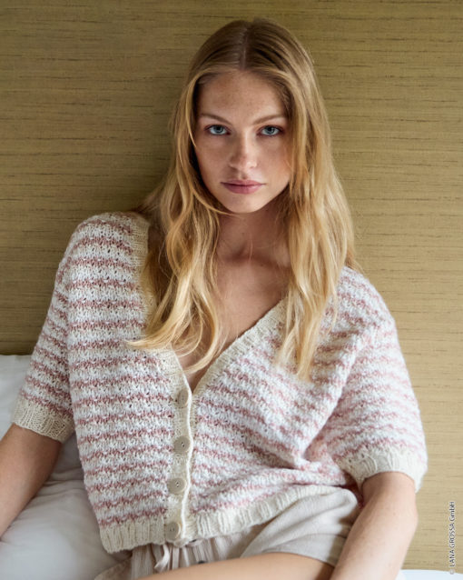 Strickset Jacke Im Strukturmuster Aus Summer Softness Von Lana Grossa