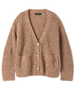 Strickset Jacke Im Gitterlochmuster Aus Bottoni Von Lana Grossa 3 Fs2025 Natural Knits 01 Lana Grossa 9261001 M3 Mf2