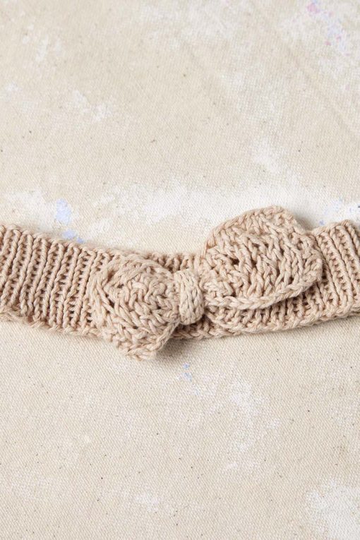 Strickset Stirnband Aus Baby Cotton Naturally Colored Von Lang Yarns