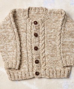 Strickset Jacke aus Baby Cotton Naturally Colored von Lang Yarns