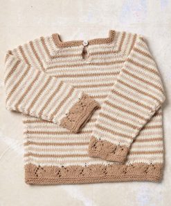 Strickset Pullover aus Baby Cotton Naturally Colored von Lang Yarns