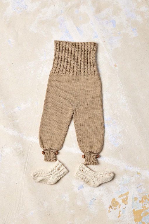 Strickset Hose Aus Baby Cotton Naturally Colored Von Lang Yarns