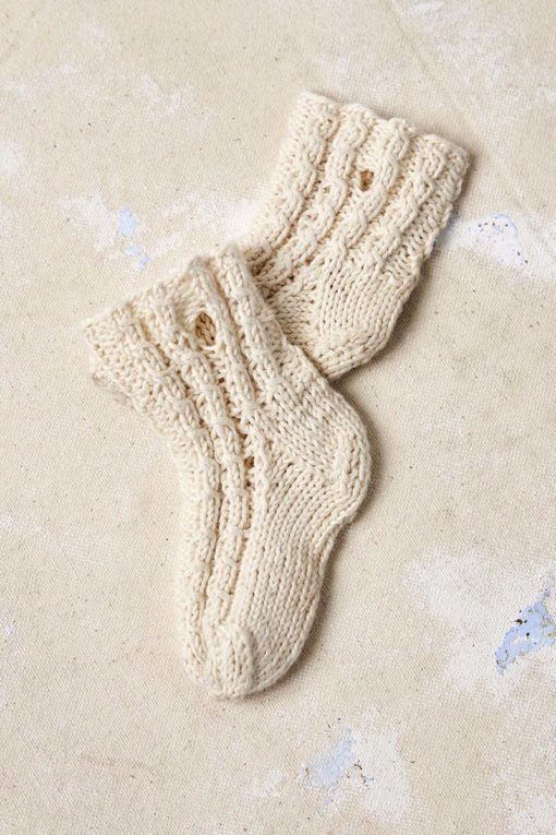 Strickset Socken Aus Baby Cotton Naturally Colored Von Lang Yarns