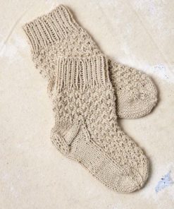 Strickset Socken aus Baby Cotton Naturally Colored von Lang Yarns