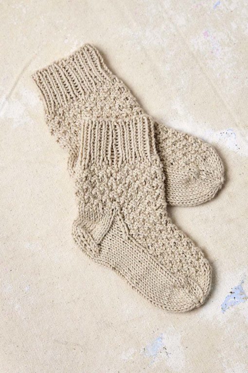 Strickset Socken Aus Baby Cotton Naturally Colored Von Lang Yarns