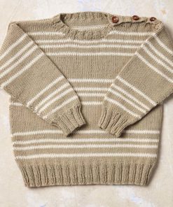 Strickset Pullover aus Baby Cotton Naturally Colored von Lang Yarns
