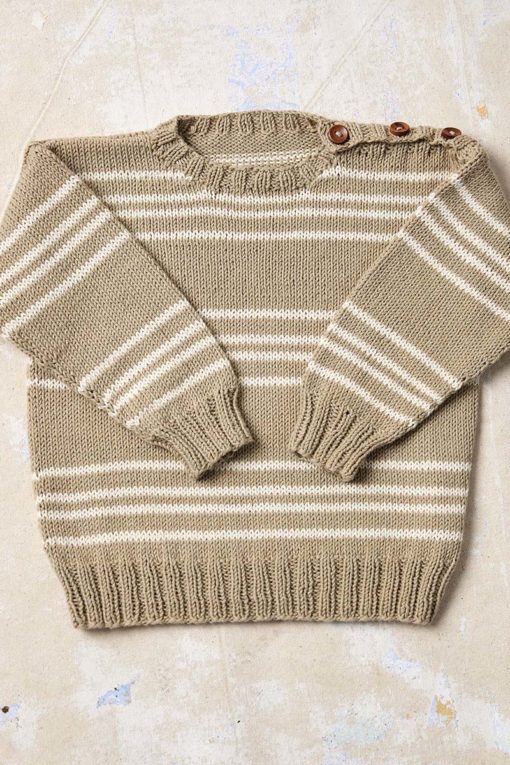 Strickset Pullover Aus Baby Cotton Naturally Colored Von Lang Yarns