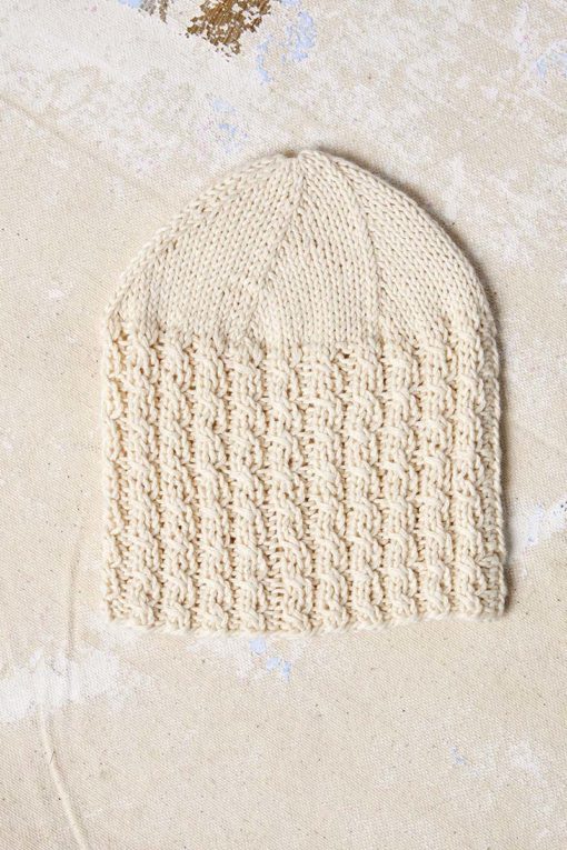 Strickset Mütze Aus Baby Cotton Naturally Colored Von Lang Yarns