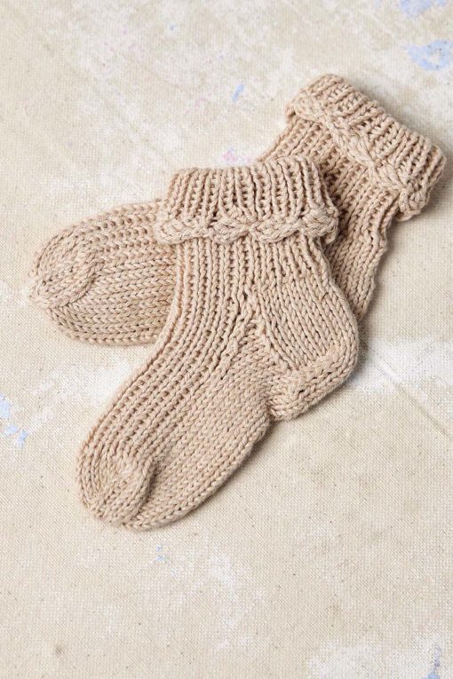 Strickset Socken Aus Baby Cotton Naturally Colored Von Lang Yarns