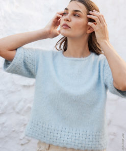 Strickset Shirt Mit Flechtmuster aus Finito von Lana Grossa