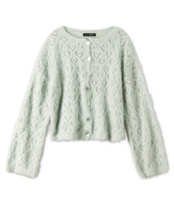 Strickset Jacke Mit Ajourmuster Aus Finito Von Lana Grossa 3 Fs2025 Journal 69 Lana Grossa 9230069 M24 Mf2