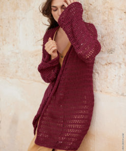 Strickset Top Down Cardigan Aus Campo Von Lana Grossa 5 Fs2025 Journal 69 Lana Grossa 9230069 M37 Mf3