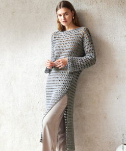 Strickset Häkeltunika aus Summer Softness von Lana Grossa